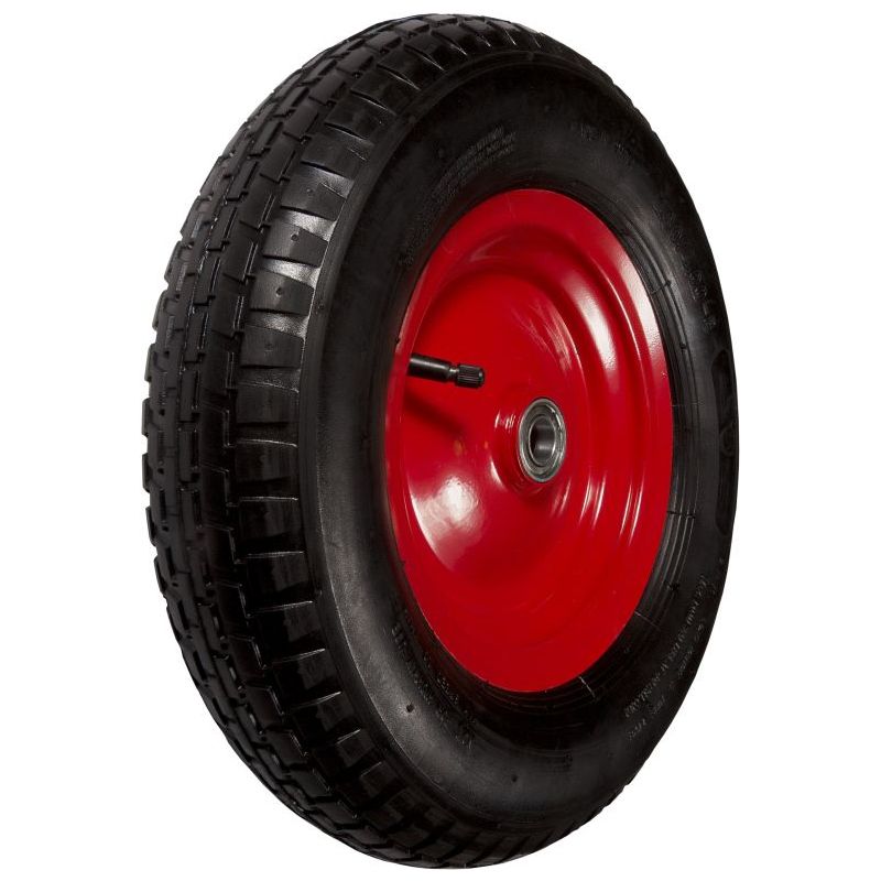 Колесо д/т строит. PR3000-16 16"*4,00-8  16/68мм  (сварное, цвет диска: красный) модель WB5009S