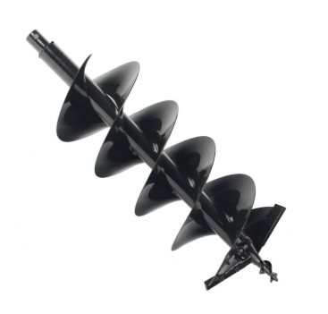 Шнек двухзаходный PATRIOT D 300B для грунта к бензобуру со сменными ножами, диам. 300мм длина 800мм