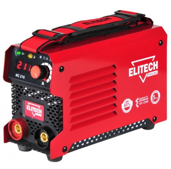Сварочный инвертор Elitech ИС 210 ПРОМО  199495