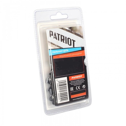 Цепь PATRIOT 90VS-52Е 3/8" 1,1мм 52 звена  862381052