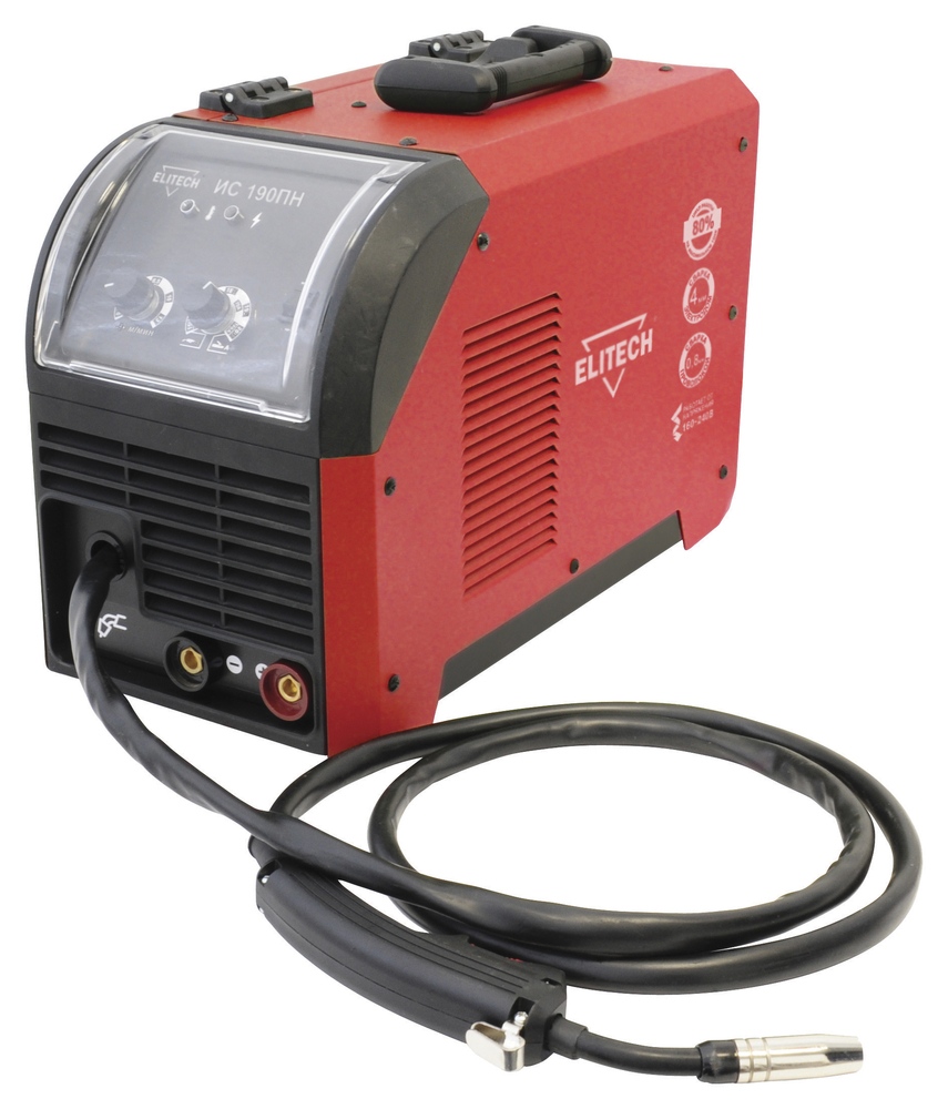 Сварочный полуавтомат Elitech ИС 190 ПН