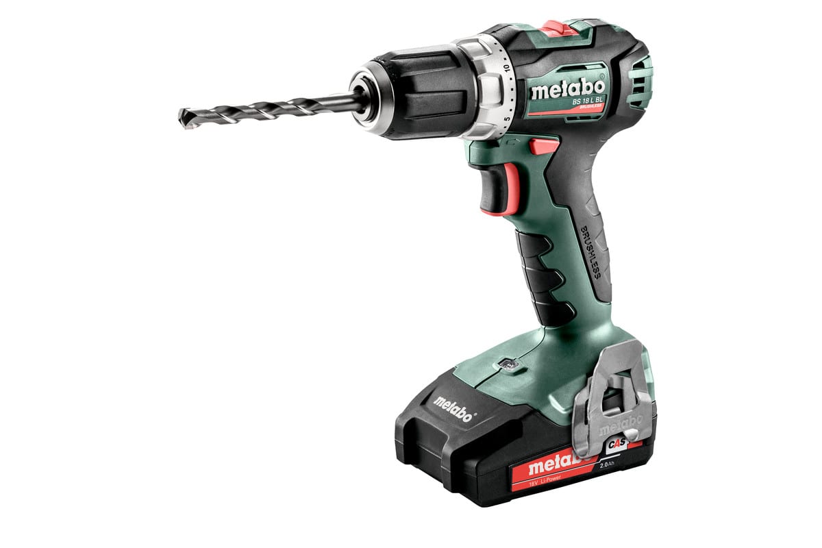 Шуруповерт Metabo BS 18 L BL (2х2Ач, кейс) 602326500