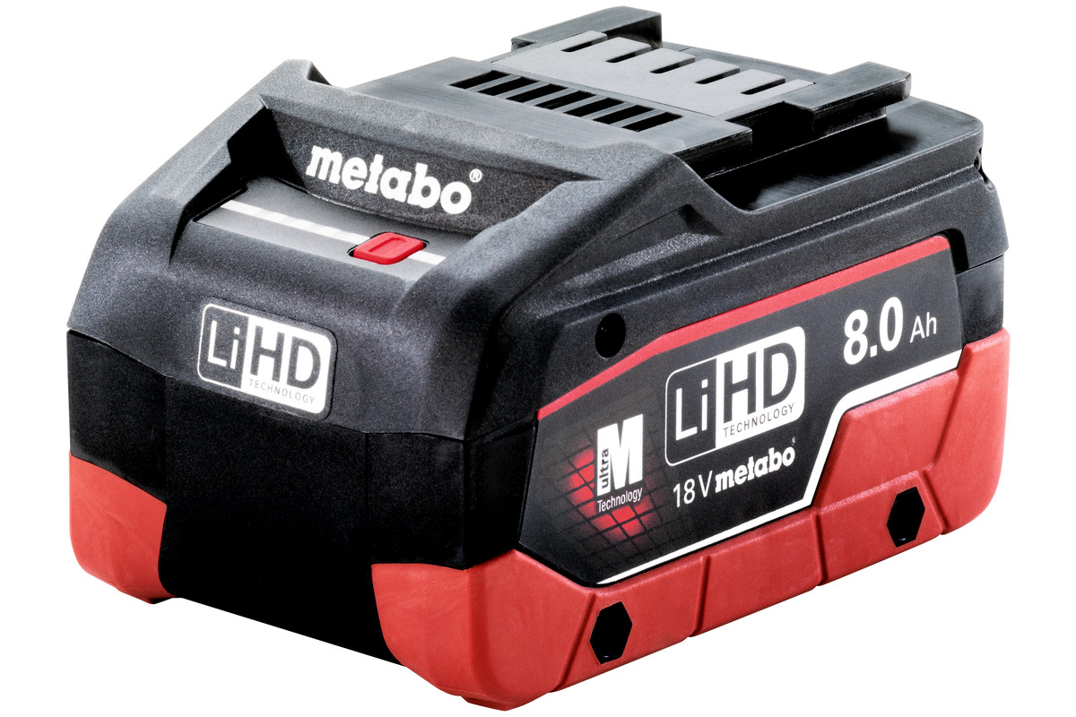 Аккумулятор Metabo LiHD 18В 8.0 Ач  625369000