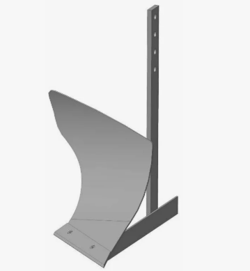 Плуг МБ Форза, Ока,Каскад,Нева средний, стойка 08*500мм. ширина захвата 200мм без сцепки   01.14.11