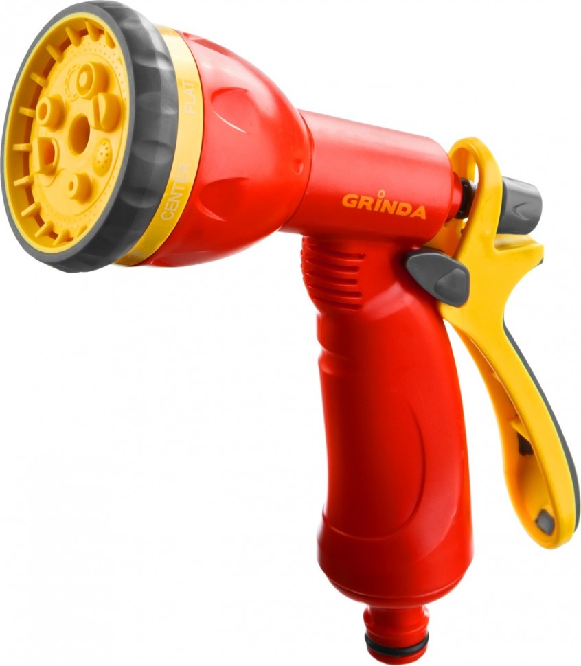 Пистолет-распылитель GRINDA Р-8 поливочн., пласт.,8режимов, курок сзади 8-427370_z02