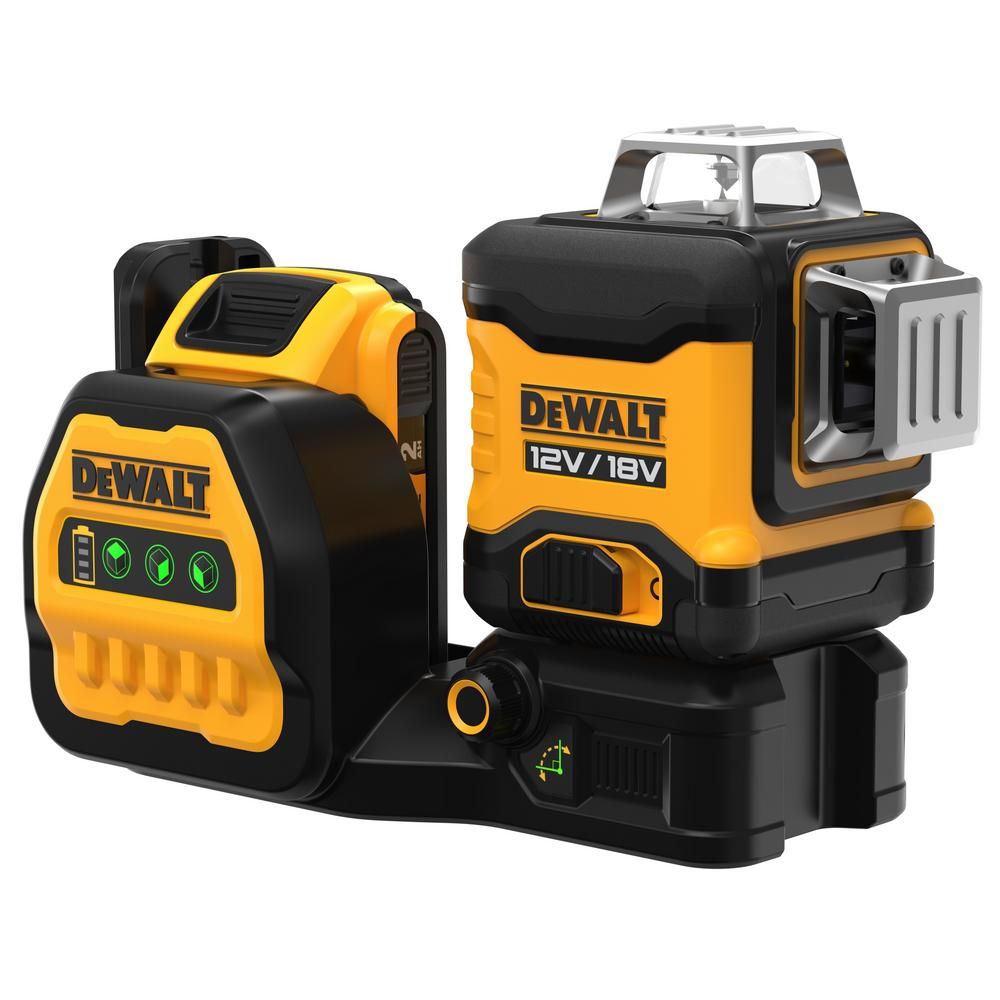 Лазерный постраитель плоскостей DeWalt зеленый луч DCE 089 D1G-QW