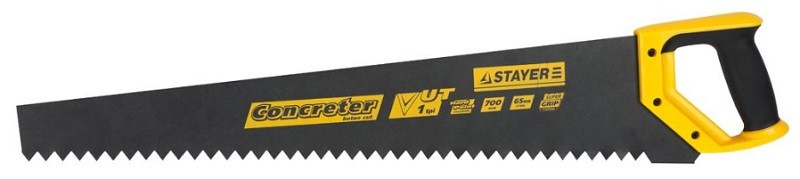 Ножовка по пенобетону (пила) STAYER BETON 700мм, 1 TPI, закаленный износостойкий зуб 15098