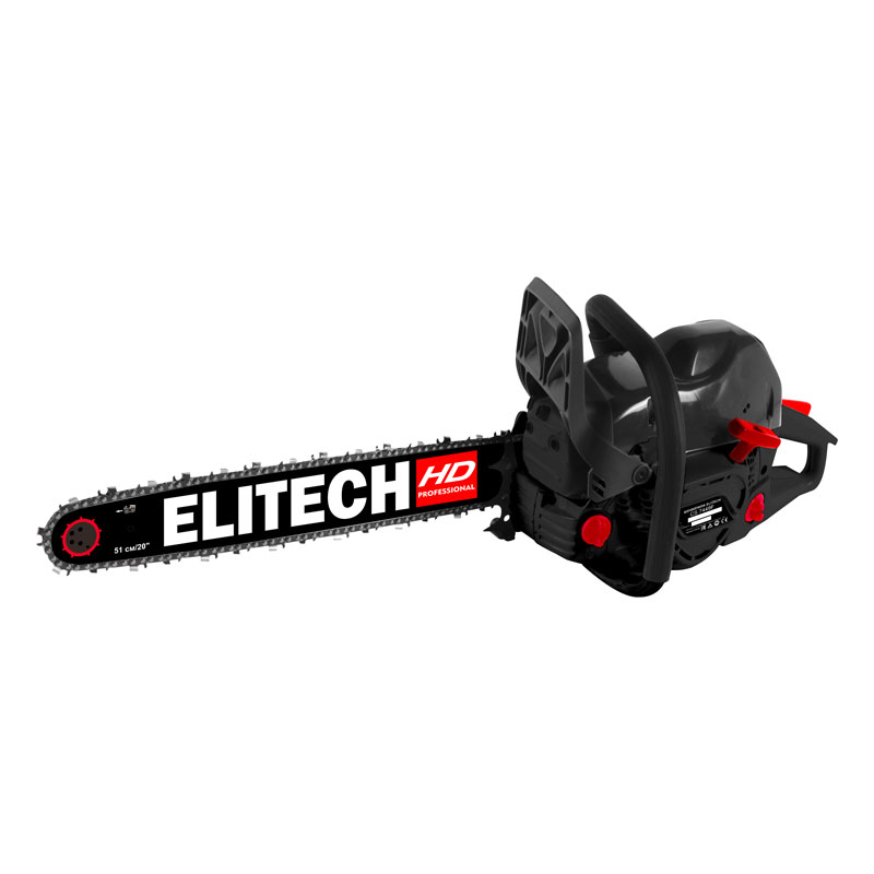 Бензопила Elitech CS 7449F (E1611.008.00)(73.5см3, 3.6кВт\4.9л.с., 51см, 3000-13000об\мин, 3/8")