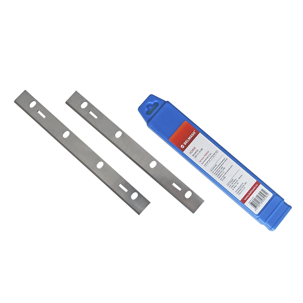 Нож к станку БЕЛМАШ 200х2х20 М6 пара (2шт.) RN065A