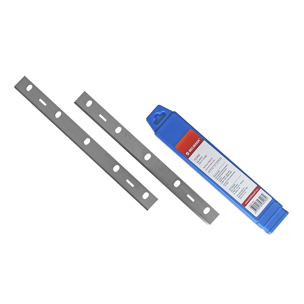 Нож к станку БЕЛМАШ 230х2х20 М6 пара (2шт.)  RN041A