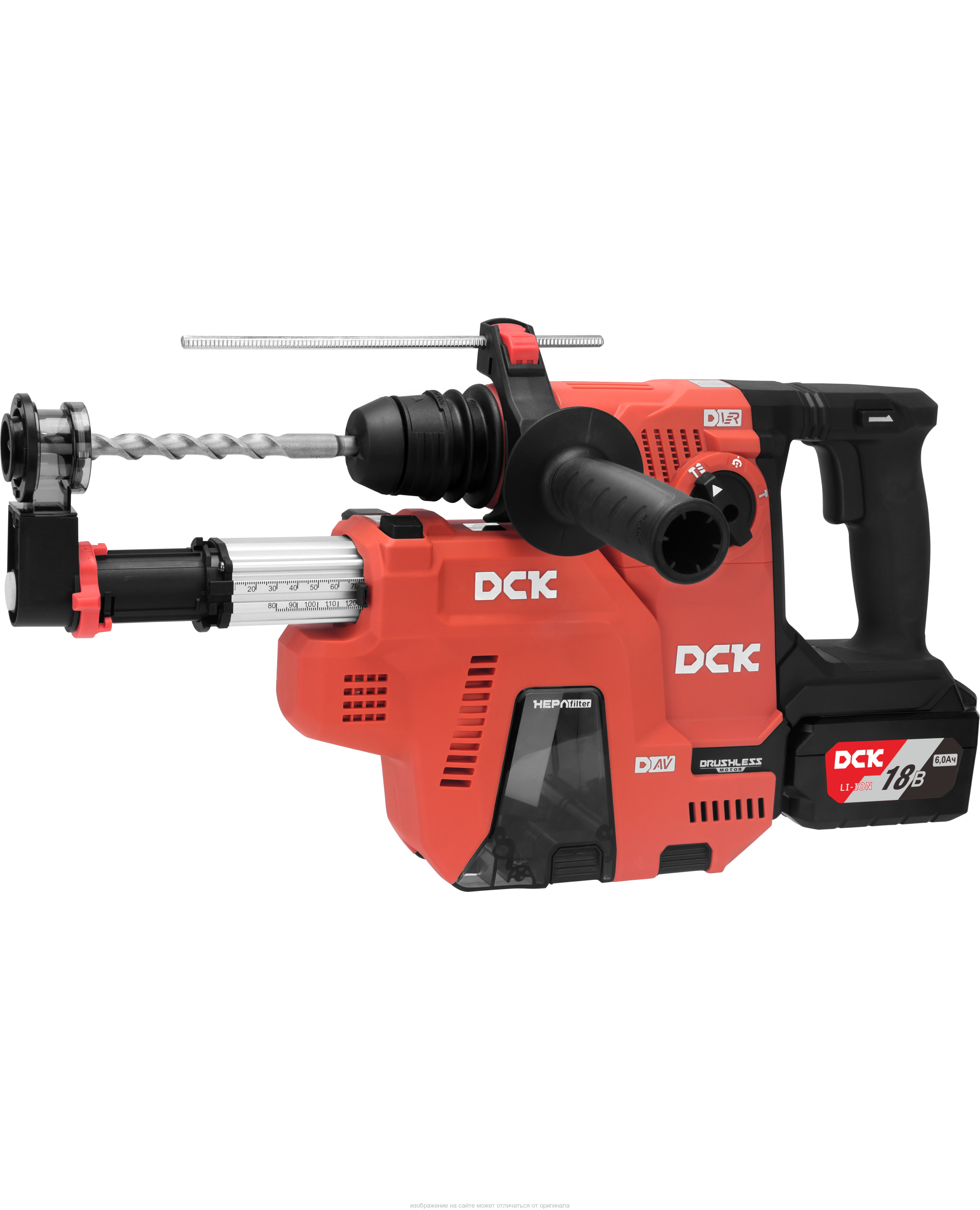 Перфоратор DCK KRH20V-26 H2K KIT 