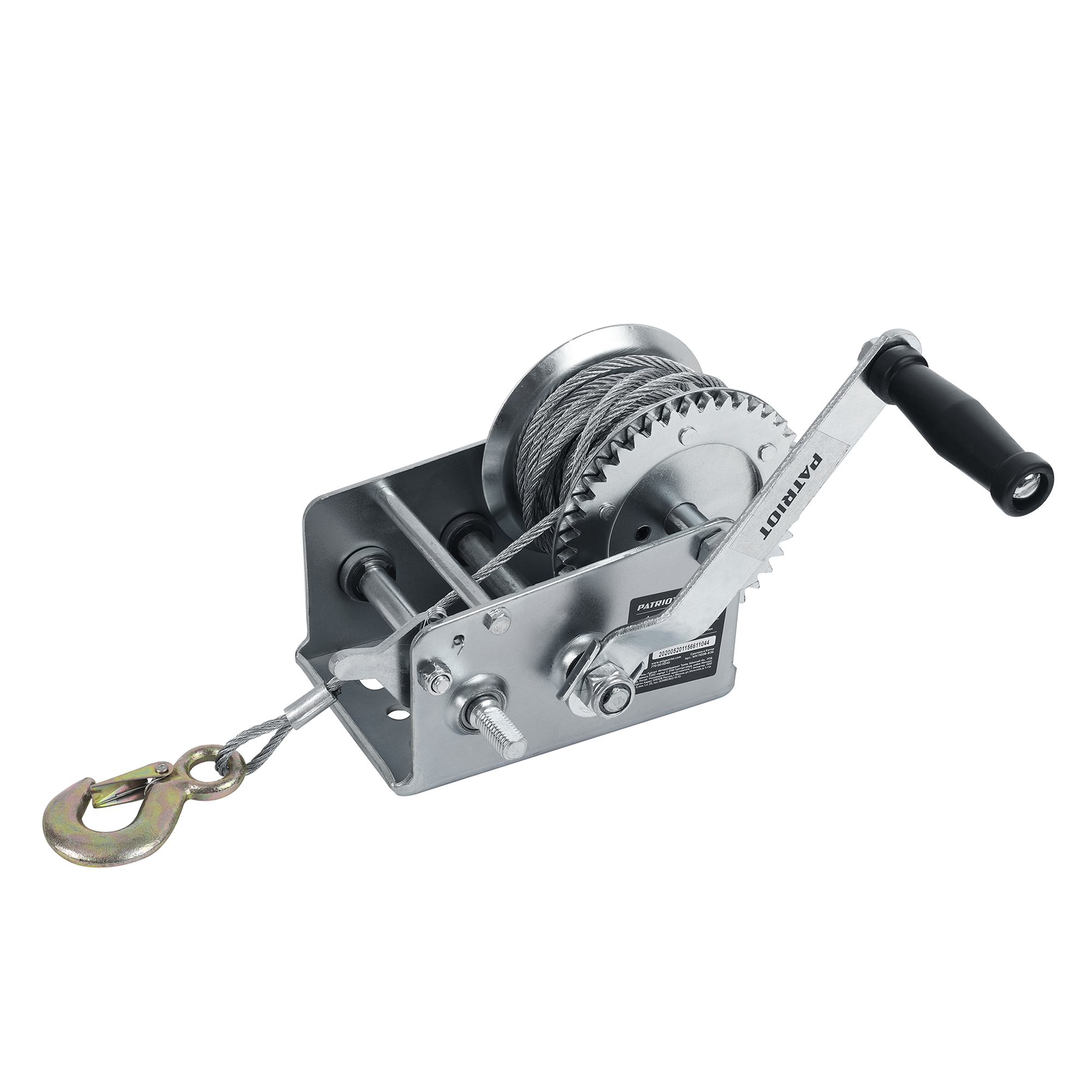 Лебедка ручная барабанная PATRIOT WH 1100B  770000040