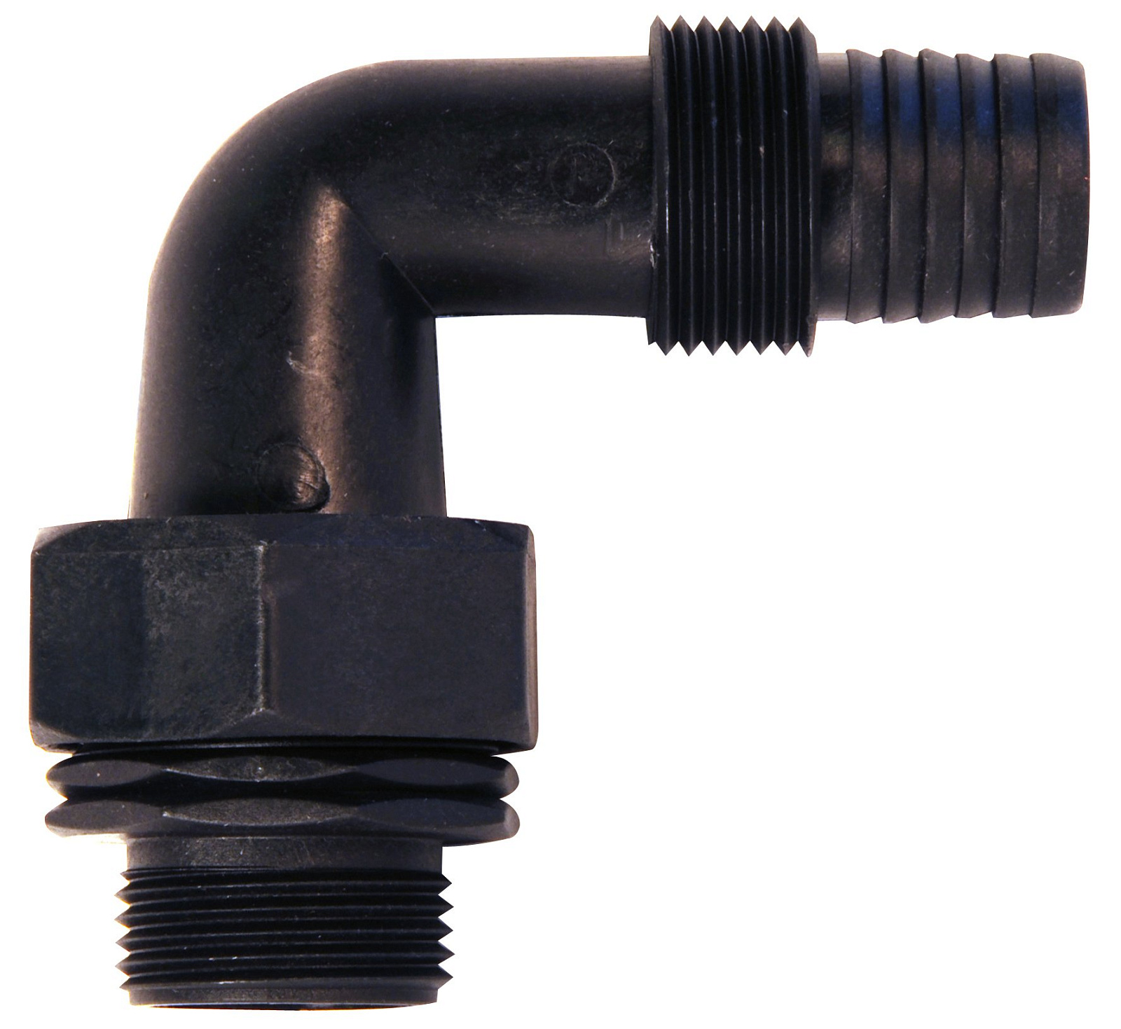 Адаптер Elitech к садовым насосам,разборный,резьба 1",шланг 3/4"  181166