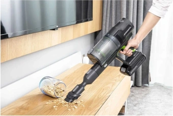 Пылесос беспроводной вертикальный аккум. Greenworks G24SVK4  4700607UB