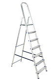 Стремянка БАРС 7 ступеней аллюминиевая