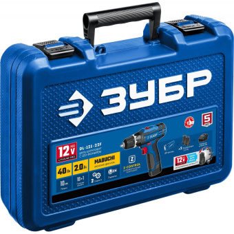 Дрель-шуруповерт ЗУБР Профессионал DL-121-22F 