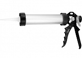Пистолет для герметика Sparta 750 мл закрытый алюминиевый корпус, круглый  шток 8мм 886485