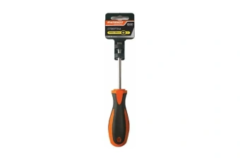 Отвертка PATRIOT SL5x75, CR-V,магнитная, 2-х компонентная рукоятка  350003157
