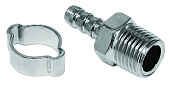 Переходник Elitech 0704.023600 1/2" П-елочка 10мм + кольцо 10х15мм, блистер  189001
