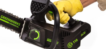 Пила цепная одноручная аккум. Greenworks GD40TCS без АКБ и ЗУ