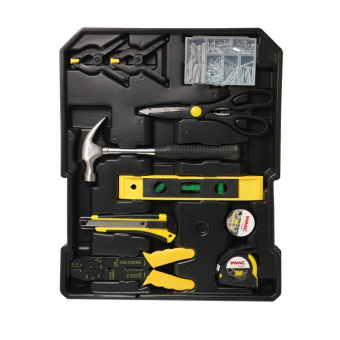 Набор инструментов Tools 186 предметов 1/4" 1/2" 6гр 4-30мм дорожный кейс WMC186 47008