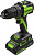 Дрель-шуруповерт аккумуляторная GREENWORKS DD345 24V, АКБ 2Ач и ЗУ 3708307CUA