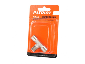 Переходник PATRIOT 1252/2 (тройник 1/4" MFF) 830900010