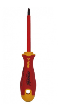 Отвертка Felo диэлектрическая Ergonic  крестовая PH 2X100 41420390
