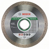 Круг алмазный Bosch керамика Ф115 FPE (201) 2 608 602 201