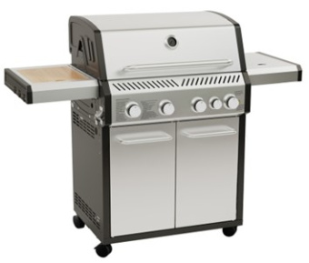 Газовый гриль с 4+1 конфорками KYQ-WA4S MaxGrill