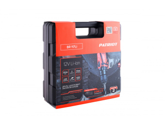 Дрель-шуруповерт аккум. PATRIOT BR117Li 