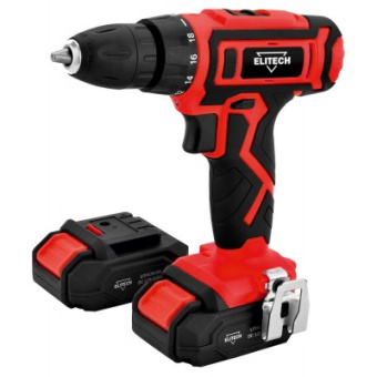 Шуруповерт аккумуляторный Elitech ДМ ДА122СЛ