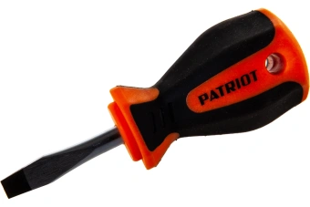 Отвертка PATRIOT SL6x38, CR-V,магнитная, 2-х компонентная рукоятка  350003163