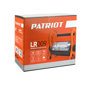 Фонарь Переносной Светодиодный PATRIOT LR 009  без АКБ и ЗУ