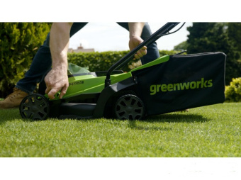 Газонокосилка аккумуляторная Greenworks GD24LM33  2516107 без АКБ и ЗУ