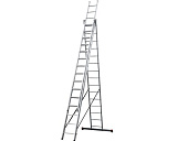 Лестница алюминиевая 3-х секц. Новая Высота NV 1230, 3х15 перекладин 1230315