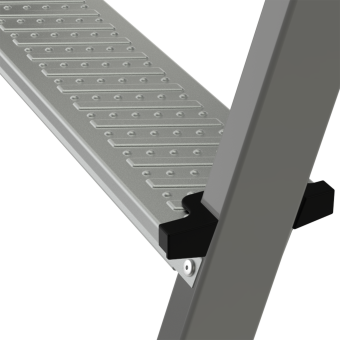 Стремянка Новая Высота стальная односторонняя NV1150 1*7 ступеней 70мм  1150107