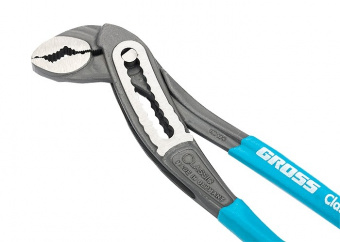 Клещи переставные GROSS Quatro-Gripp 260 мм, быстрозажиной механизм 15712