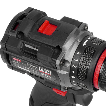 Шуруповерт аккум.TEH TDBL316-2B( патрон 10 мм.,16,8 V. 50Нм. 2 шт. Акб 2 Ач, ЗУ, кейс)