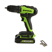 Дрель-шуруповерт Greenworks GD24DD35K2 3704007UA 