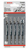 Пилки лобзиковые Bosch 244D(5) (058) 2 608 630 058
