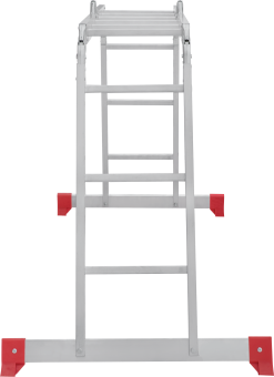 Лестница-трансформер Новая Высота алюминиевая NV0320 4х3 перекладины, ширина 330мм   0320403