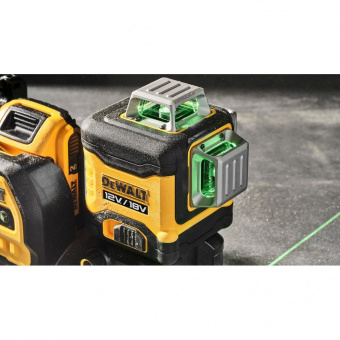 Лазерный постраитель плоскостей DeWalt зеленый луч DCE 089 D1G-QW