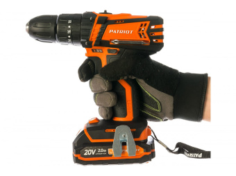 Дрель-шуруповерт аккумуляторная PATRIOT BR 201 UES-h  180201205