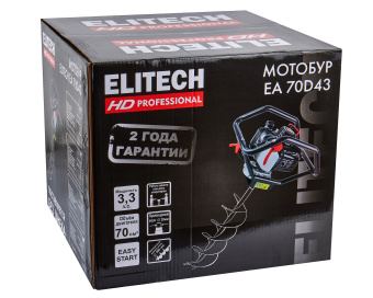 Мотобур  ELITECH HD EA 70D43 
