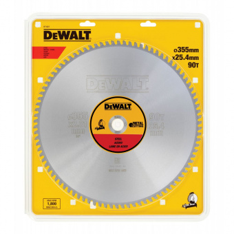 Пильный диск Dewalt  355/25.4 90 TCG +1.5°  DT1927-QZ
