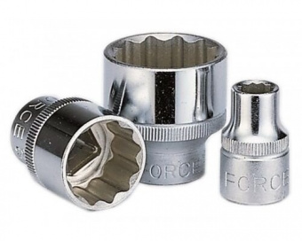 Головка Force 12-ти гранная 12мм 1/4" 52912-F