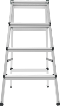 Стремянка Новая высота алюминиевая двухсторонняя NV1120 2*5 ступ. 80мм 1120205