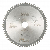 Пильный диск Dewalt по дереву  EXTR 216/30 60 TFZ -5° DT4370-QZ