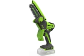 Пила цепная мини аккум. Greenworks GD24CSMNX (24V, 15см, бесщет., c 1хАКБ 2Ач и ЗУ) 2008707UA